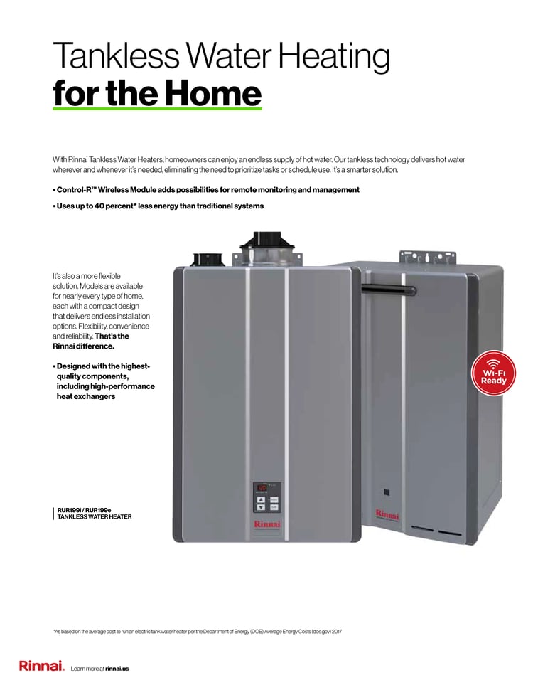 Cincinnati Home and Garden Show 2022 Tankless Water Heaters